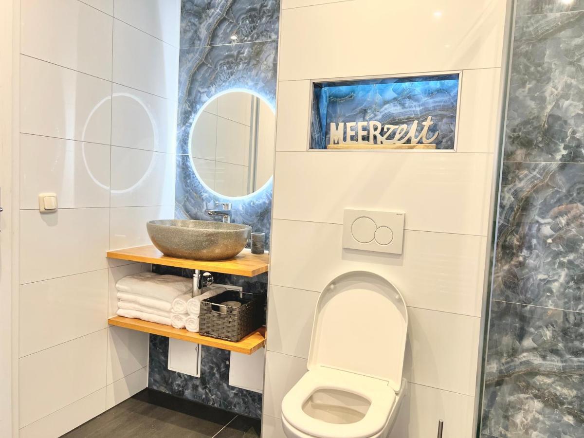 Reriker Perle Mit Sauna - Direkt Am Haffplatz Ngoại thất bức ảnh